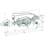 Walterscheid Hydraulischer Oberlenker - 395203021, 1203021 | A Kat.: 3 / 32 | B Kat.: 3 / 32 | F: 526 / 712 mm | Zylinder-Ø innen E: 90 mm | Sperrblock: unten | Zugkraft: 10,2 t | Hub: 185 mm | L2: 526 mm | Leistung bis kW: 147 (200) PS | Beschreibung: <b>Produktvorte