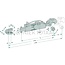 Walterscheid Hydraulische topstang Cat. 3 - 704 / 954 mm
