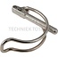 GRANIT Rohrklappstecker 5 x 42 - 5 Stück - 20006472502/5 | A: 4,5 mm | B: 35 mm | C: 42 mm | D: 63 mm | E: 13,5 mm | F: 20 mm | Ausführung: verzinkt