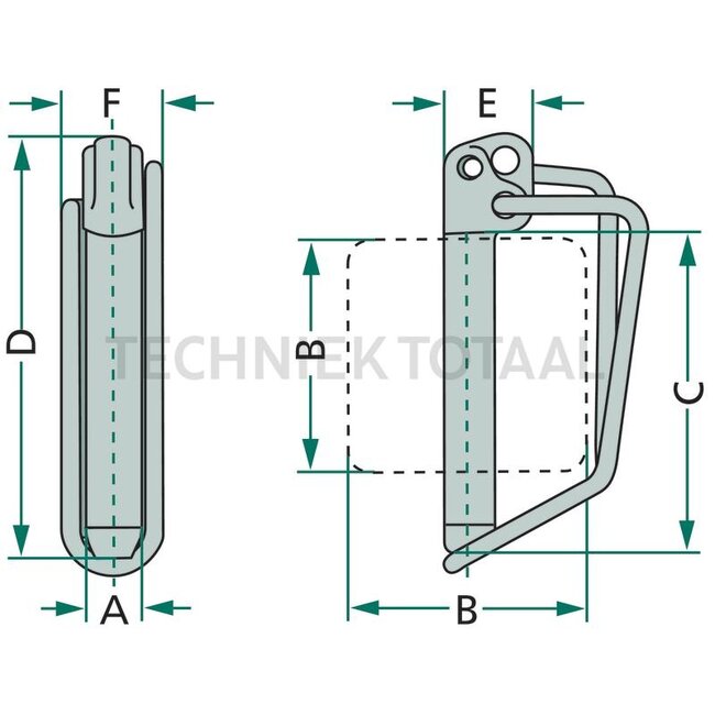 GRANIT Clip - 5 stuks