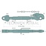 GRANIT Top link tail hook/clevis joint | cat. 3/2 | 400 mm | M36 x 3 | 640 / 960 mm - 104200-11290