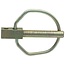 GRANIT Sicherheitsklappstecker  - 20023305, 6FH354102-261 | Ausführung: verzinkt | A: 7,5 mm | C: 42 mm | F: 52 mm