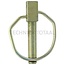 GRANIT Klappstecker-Satz - 5 Stück - 20023307/5 | Ausführung: verzinkt | A: 9,5 mm | C: 45 mm | F: 52 mm