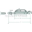 GRANIT Hydraulische topstang Cat. 3 - 764 / 1019 mm