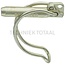 GRANIT Rohrklappstecker 12 x 45 - 20006122500 | A: 11,5 mm | B: 40 mm | C: 45 mm | D: 62 mm | E: 15 mm | F: 20 mm | Ausführung: verzinkt
