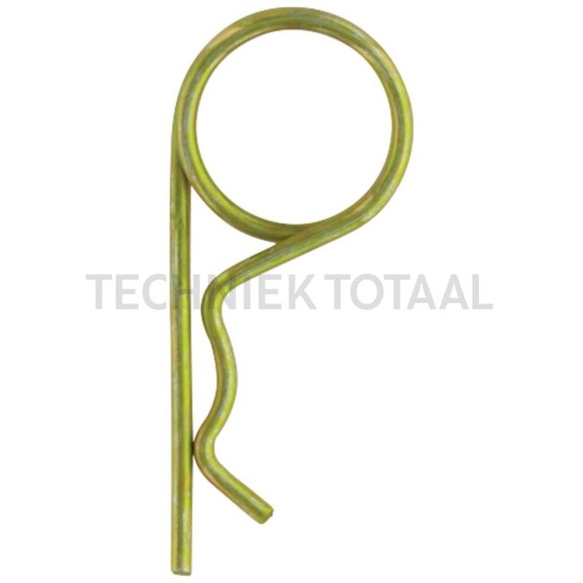 GRANIT Federstecker - 20004252801 | Ausführung: verzinkt | A: 2,25 mm | B: 25 mm | C: 9 - 11,2 mm