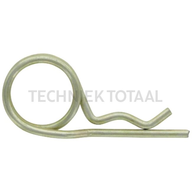 GRANIT Federstecker - 20004282801, GS | Ausführung: verzinkt | A: 2,8 mm | B: 26 mm | C: 11,2 - 14 mm