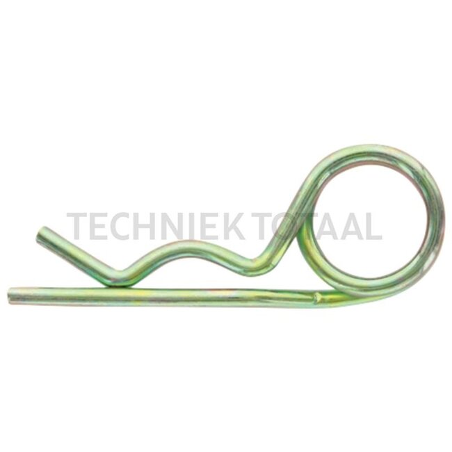 GRANIT Federstecker 4,0x20 - 20004362801 | Ausführung: verzinkt | A: 3,6 mm | B: 27 mm | C: 14 - 20 mm
