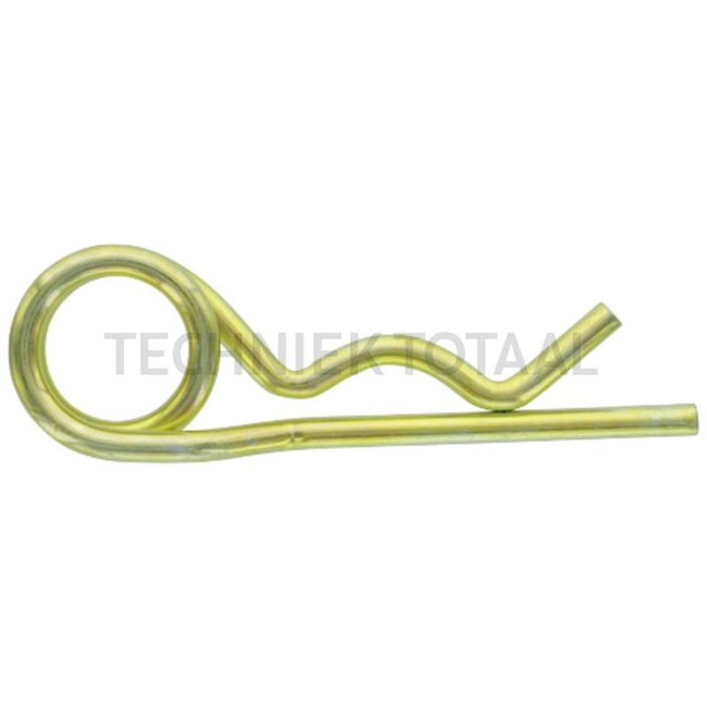GRANIT Federstecker 6,3 x 34 mm, 5,6 x 26 - 34 mm verzinkt