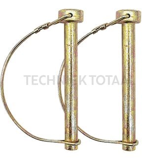 Linch pin for tube 6 x 57 mm galvanized