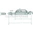 GRANIT Hydraulische topstang cat. 2, 649 - 889 mm, slag 240 mm, Ø 70 mm | P181043