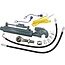 GRANIT Hydraulische topstang Cat. 2 - 657 / 897 mm