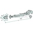 Walterscheid Mechanical top link cat. 2, 575 - 890 mm, M30 x 3,5 | 1200189