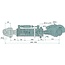 GRANIT Hydraulischer Oberlenker - 20000225, 2-00-00225, 51599632, 90395939, 47636918, 87358974, 87707441 | A Kat.: 3 / 32 | B Kat.: 3 / 32 | F: 690 / 956 mm | Kolbenstangen-Ø D: 45 mm | Zylinder-Ø innen E: 90 mm | Hubkraft: 11 t | Zugkraft: 8 t | Verstellbar: Ne