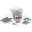 GRANIT Borgveren set Ø 2, 3, 4, 5, 8 mm dubbel gebogen - 20 stuks per maat