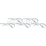 GRANIT Federstecker-Satz - 5 Stück - 20029264 | Ausführung: verzinkt | A: 7 mm | C: 26 - 40 mm