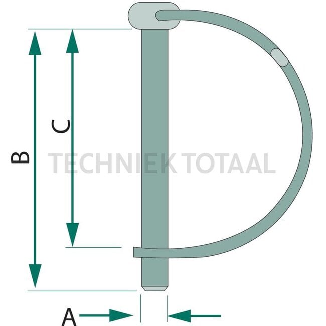 Rohrvorstecker 10 x 38 mm verzinkt