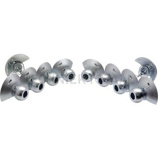 GRANIT Fangprofil Satz Kat. 1 / 2, 22 x 56 mm - 10 Stück
