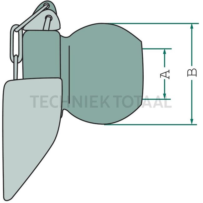 GRANIT Fangprofil verzinkt Kat. 2 | Ø 28 mm / Ø 56 mm - 1099032