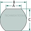 GRANIT Hefkogel Heavy Duty Cat. 1/2 - 22 x 35 mm
