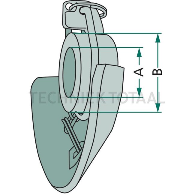 GRANIT Fangprofil verzinkt Kat. 2 | Ø 28 mm / Ø 47 mm - 80006024, 080006024