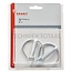 Borgpennen set cat. 2 11 x 52 mm verzinkt - 2 stuks