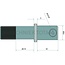 GRANIT Pen hefinrichting categorie 1, 22 x 10,5 x 28,14 x 65,14 mm