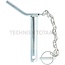 GRANIT Topstangpen cat. 2, 25 mm, 135 / 151 mm, met ketting