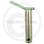 GRANIT Oberlenkerbolzen Kat. 3 - 20012890, 200128900 | Ausführung: ohne Kette | Kategorie: 3 | A: 32 mm | B: 12 mm | C: 135 mm | D: 151 mm | Menke-Nr.: 49021