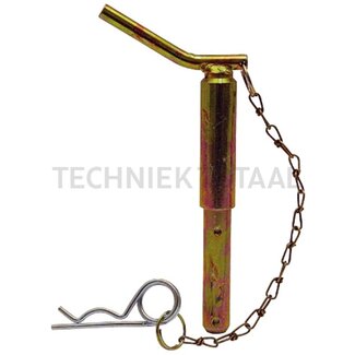 GRANIT Werktuigpen cat. 1 / 2, 22 / 28 mm, 189 / 200 mm, met ketting