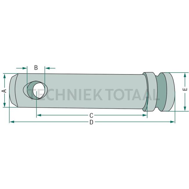 GRANIT Topstangpen cat. 1 - 19 mm - 102 / 121 mm