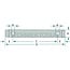 GRANIT Top link pins cat. 2 Ø 25 mm, 100 / 144 mm, both ends drilled