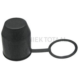 GRANIT Beschermkap trekhaak 50 mm kogel, kunststof, zwart, met lus