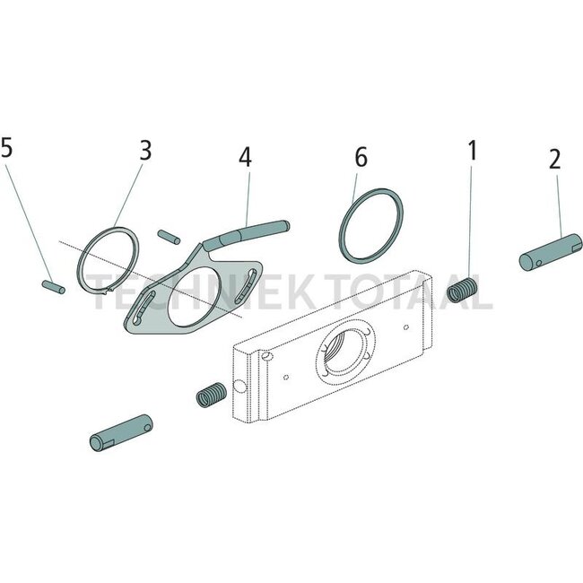 Scharmüller Drukveer 24 x 70 mm, voor W295, W330 - 77720180328