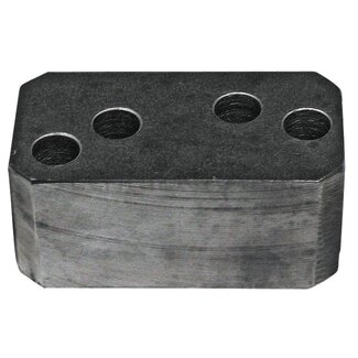 Scharmüller Distanzplatte 50 mm schwarz