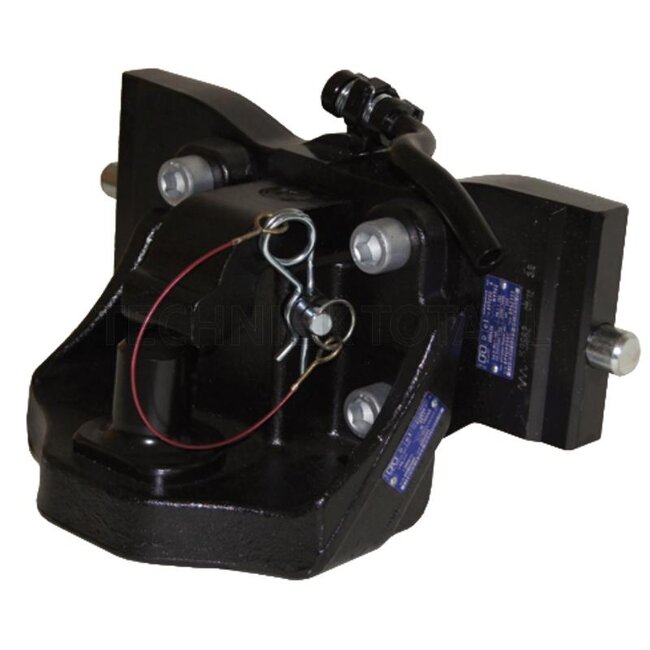 ROCKINGER Piton Fix rail width 390 mm, locking pin Ø 25 mm, 4000 kg, 98,1 kN