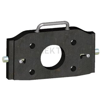 Walterscheid Adapter plate rail width 314 mm, hole pattern 160 x 100 mm, M21