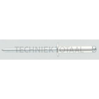 GRANIT Blindklinknagel platte kop 5 x 20 mm - 500 stuks