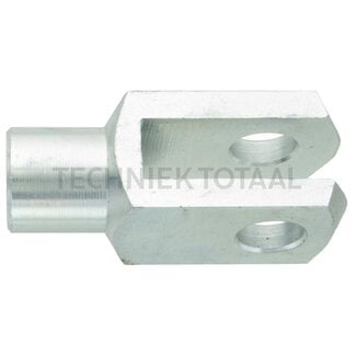 Gaffelkop Ø 16 x 32 mm, draad M16, DIN 71752 - 5 stuks
