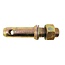 GRANIT Lower link pin cat. 2, 28 mm, thread M27 x 1,5, 147 mm