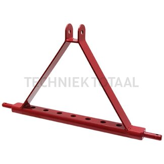 Ackerschiene Kat. 2, 900 x 80 x 40 mm, 7 Löcher