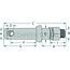 GRANIT Werktuigpen cat. 2 - M22 x 1,5 - 149 mm