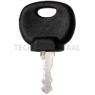 GRANIT Replacement key plastic-coated black, lock number 14607