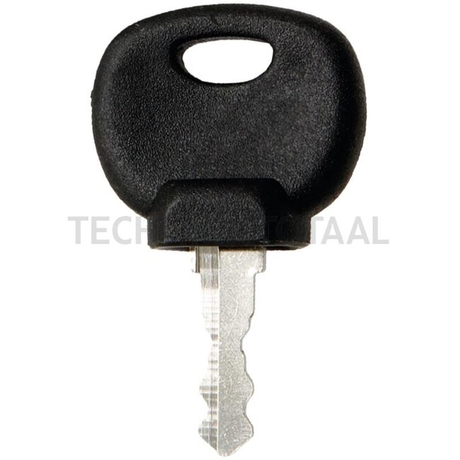 GRANIT Replacement key plastic-coated black, lock number 14607 | 1495442, 135700580706