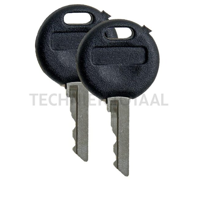 GRANIT Replacement key Set, 2 off - 50770567070/52, 180341, NS12406/1, NS 124 06/1, Z44576, AL35863, 1532382C1, 3136851R1, 01164422, X830240105010, 0009730437 | Locking number: 14610 | Version: Locking no. 14610