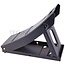 AL-KO Unterlegkeil klappbar, schwarz grundiert, Radlast pro Keil bis 2500 kg - 814209425, 1250015, 17202 | statischer Reifenradius bis max.: 830 mm