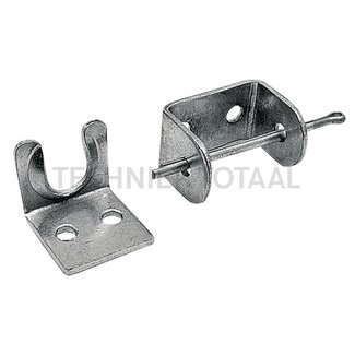 GRANIT Houder voor motorkaprubber kort 65 mm
