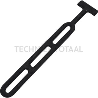 GRANIT Rubber spanring natuurrubber Ø 8 mm, lengte 280 mm, breedte 40 mm