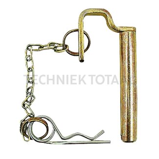 GRANIT Locking pin with chain and split pin for top link Ø 19 mm