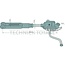 GRANIT Lifting rod - 71815089, 180854M1, 182642M91 | Dimensions: Length = 445 - 535, Ø = 16 mm